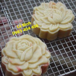 Combo 2 bộ khuôn sen hồng 150gr