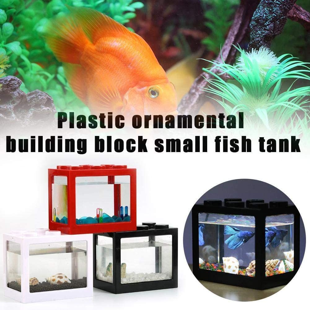 Đồ chơi lắp ráp PVC kiểu bể cá mini dùng để trang trí