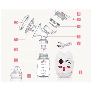 Máy hút sữa điện đơn Bebebao