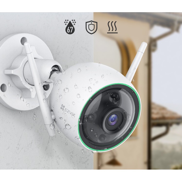 Camera EZVIZ C3N 1080P ngoài trời công nghê AI thông minh-Có mầu ban đêm