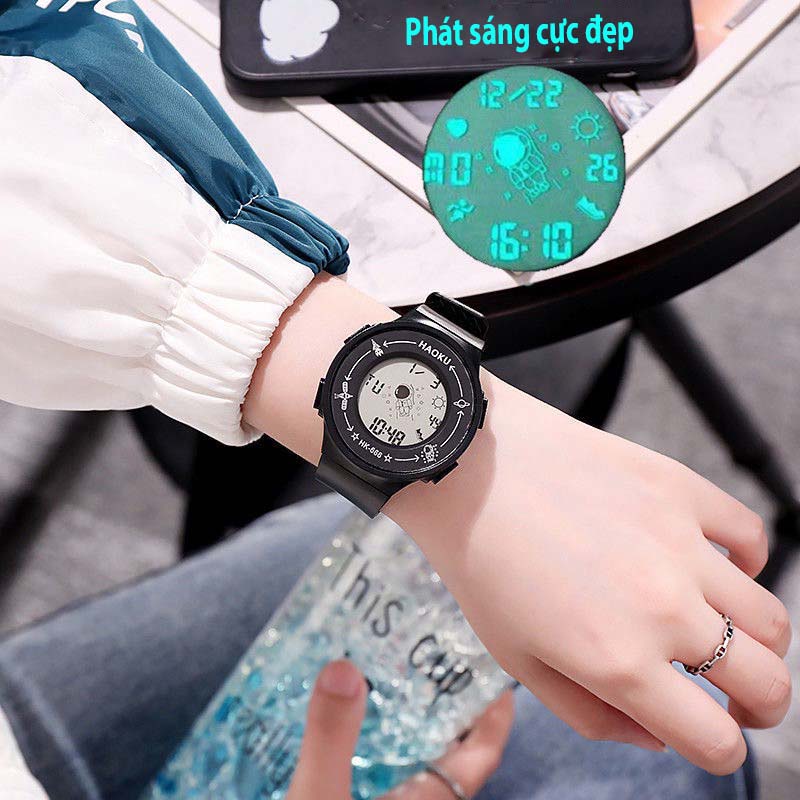 Đồng hồ điện tử nam nữ thể thao sport S852 kiểu dáng Phi Hành Gia cực đẹp, mẫu mới phong cách cá tính, full chức năng | BigBuy360 - bigbuy360.vn