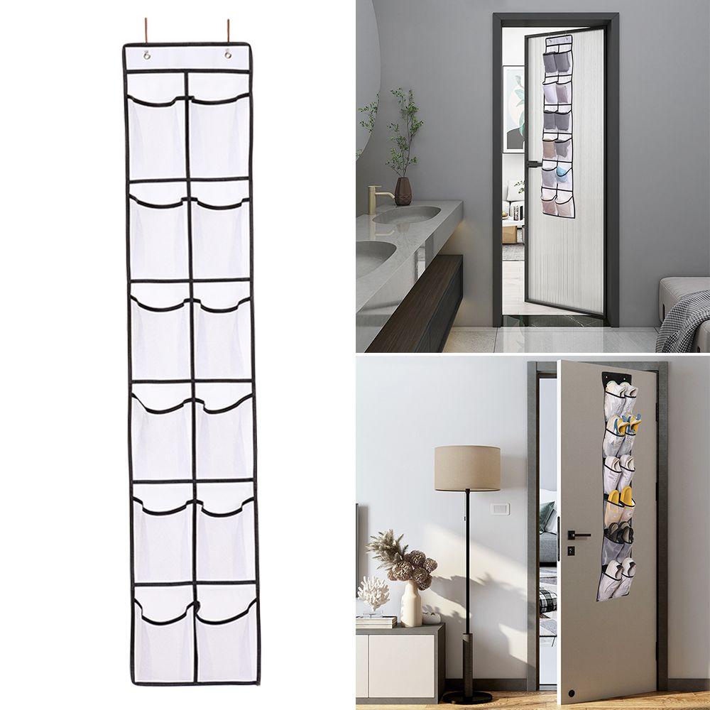 Giá Đỡ Giày 12 Ngăn Treo Sau Cánh Cửa Tiện Lợi
