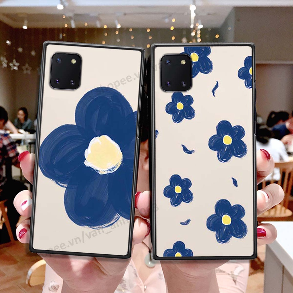 Ốp lưng Samsung Note 10 Lite in hình hoa, gấu rich bear nghệ thuật, thời trang
