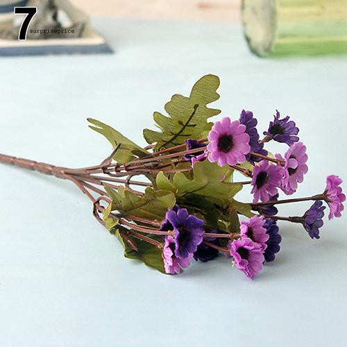 Đóa hoa cúc nhân tạo bằng vải dùng trang trí bền bỉ đẹp mắt