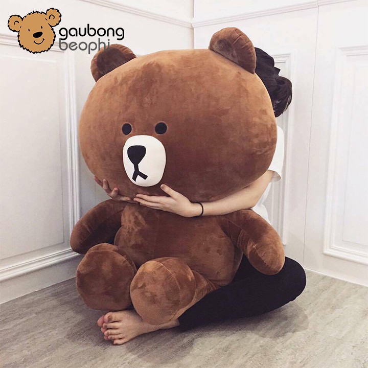 [GBX]Gấu brown khổ vải 1m màu socola Gaubongxanh
