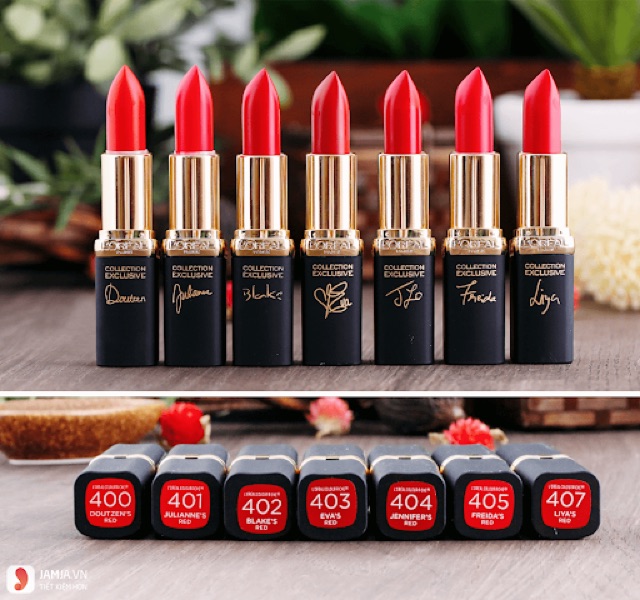 [Hàng Mỹ] Son Loreal đỏ thuần 407- Liya’s Red