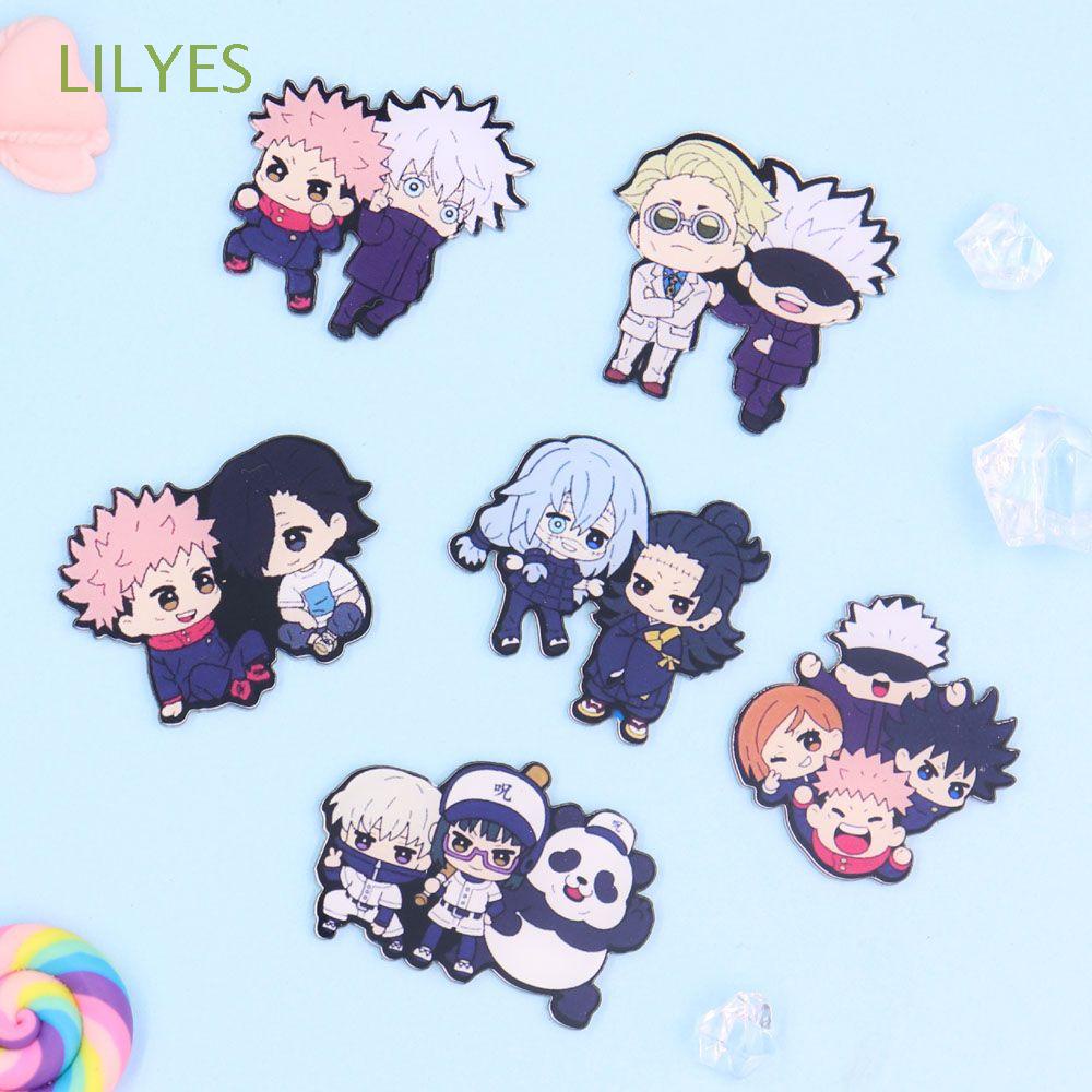 Ghim Cài Áo Bằng Acrylic Hình Nhân Vật Hoạt Hình Anime Cho Trẻ Em