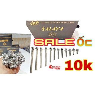 ốc lốc máy salaya inox 304 gắn tất cả dòng xe