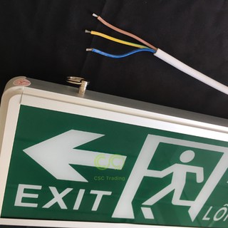Đèn Exit 2 Mặt Mũi Tên Chỉ Hướng 2 Chiều - EX02-02