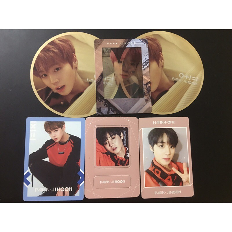 Thẻ ảnh photocard Park Jihoon thành viên wanna one