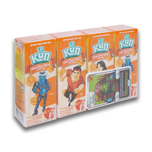 Thùng 48 Hộp Sữa Chua Uống Cam/ Dâu 180ml