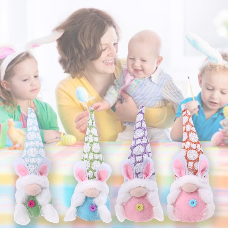 Thỏ Nhồi Bông Handmade Xinh Xắn Dùng Để Trang Trí