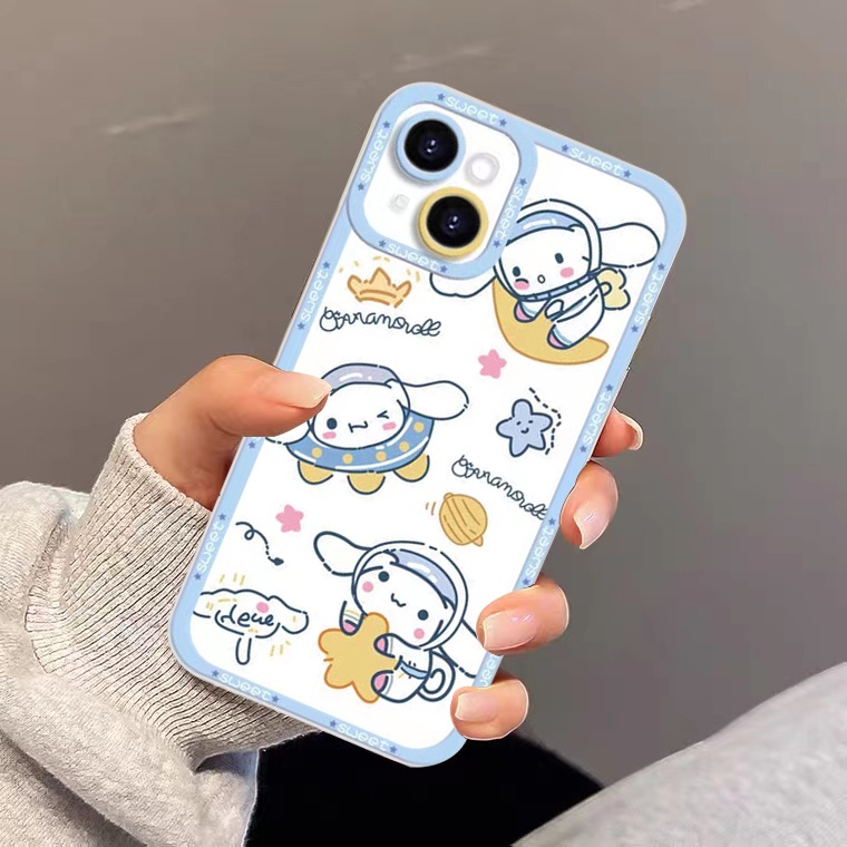 Ốp Điện Thoại Silicon Mềm Trong Suốt Chống Sốc Hình Cún Dễ Thương Cho iPhone 13 12 11Pro Max X XR Xs Max 6 6S 7 8 Plus