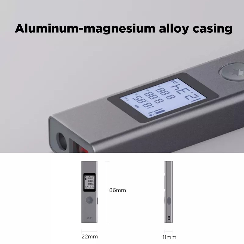 Máy Đo Khoảng Cách Bằng Laser Xiaomi Mijia DUKA LS-P Kích Thước Nhỏ Gọn Sạc USB Tiện Dụng Cho Săn Bắn/ Đánh Golf