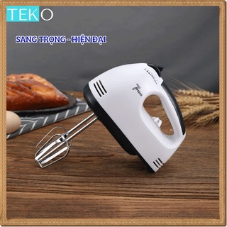 Máy đánh trứng trộn bột cầm tay - Chât liệu xịn máy chạy êm ái - Công suất 180W, 7 cấp độ - BH 3 tháng - TEKO Store