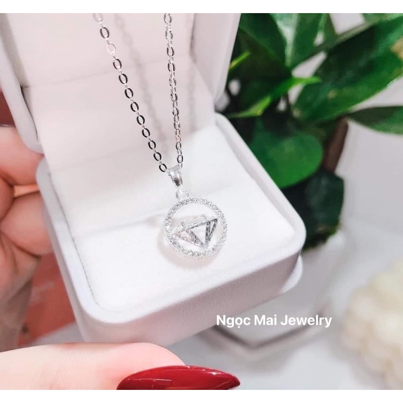 Dây chuyền nữ bạc ta, các mẫu siêu xinh chuẩn bạc ta - Ngọc Mai Jewelry
