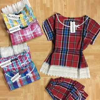 Đồ bộ cotton sọc cực xinh xắn