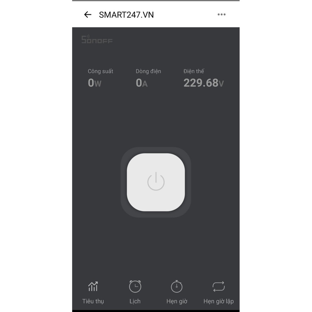 Ổ cắm Wifi Thông Minh  SONOFF S31 US 15A Đo điện năng tiêu thụ. App Ewelink