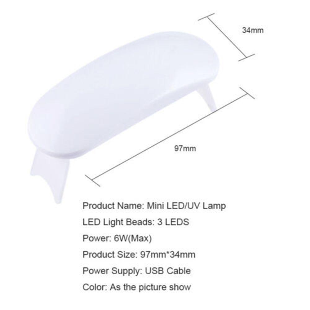 Máy Sấy Móng Tay Nhanh Khô 6W Chuyên Dụng Cho Làm Đẹp