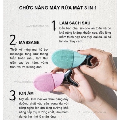 Máy Rửa Mặt Wellderma Cleansing Fish CON CÁ