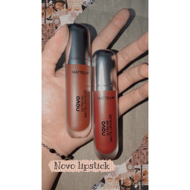 Son novo ultra hd matte lip nâu trầm