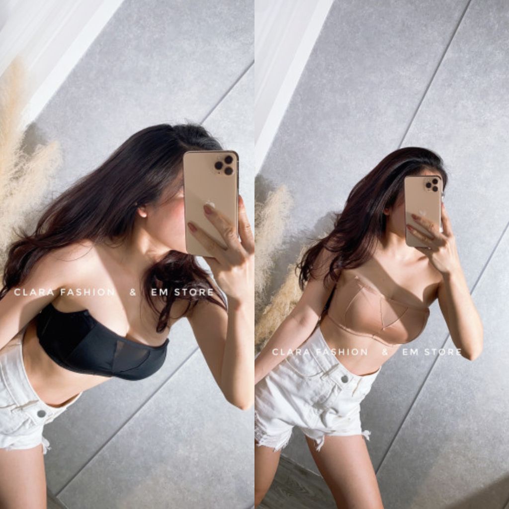 Áo Lót Vitoria, Áo Ngực Pink Quây Lưới Mút Mỏng Có Gọng Hàng Quảng Châu Cao Cấp C15