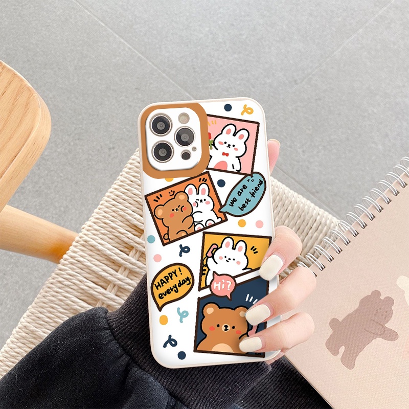 Ốp Lưng IPHONE we are best friends vuông cạnh ốp iphone 11 PRO MAX 11 13 12 pro max 6 6S 7 8 PLUS X XS MAX XR