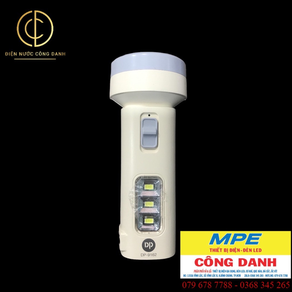 Đèn Pin Sạc Cầm Tây MiNi DP-9162