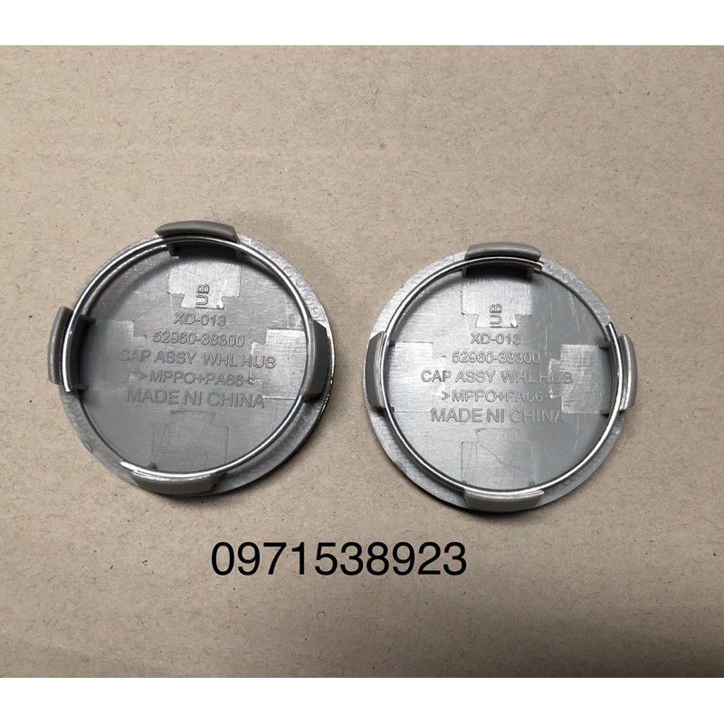 Logo chụp mâm, lazang bánh xe ô tô Hyundai HY-60 Kích thước 60mm Mã sp: 52960-38300