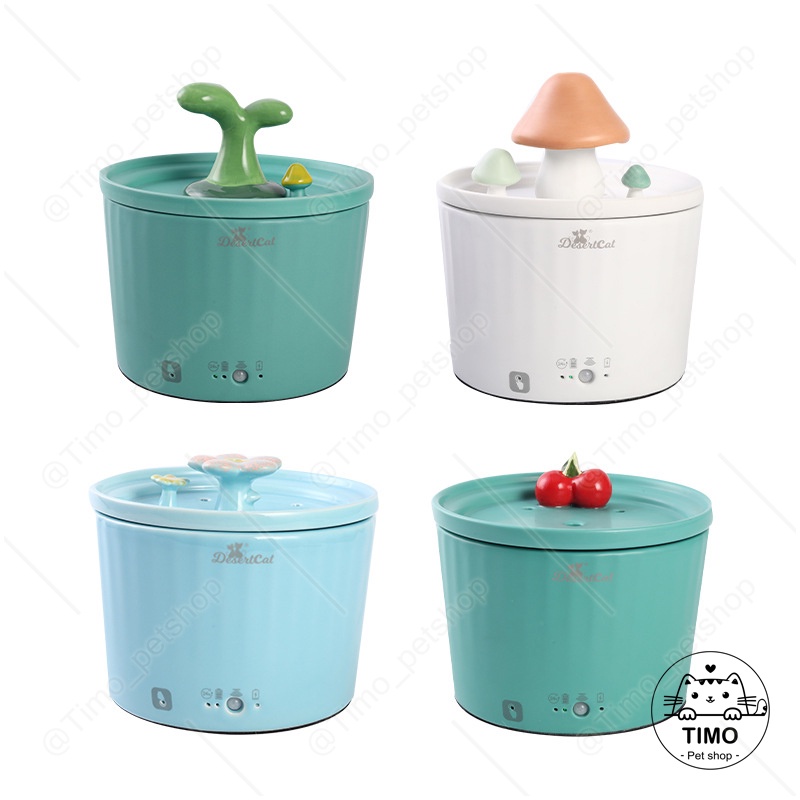 Máy Lọc Nước Thông Minh - Vòi Chảy Tự Động Cho Mèo ( Gốm Sứ Cao Cấp )