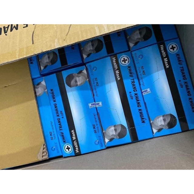 Ktyt hộp 50 cái màu xanh