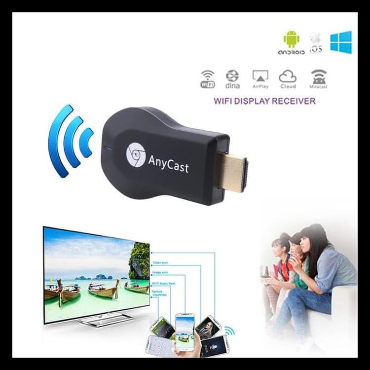 Anycast Thiết Bị Kết Nối Wifi / M2 Plus / M4 / Miracast / Ezcast Code 385