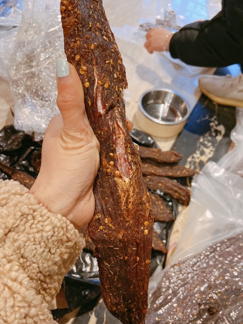 Thịt trâu gác bếp loại 1 300g nhà Mai Souvenir