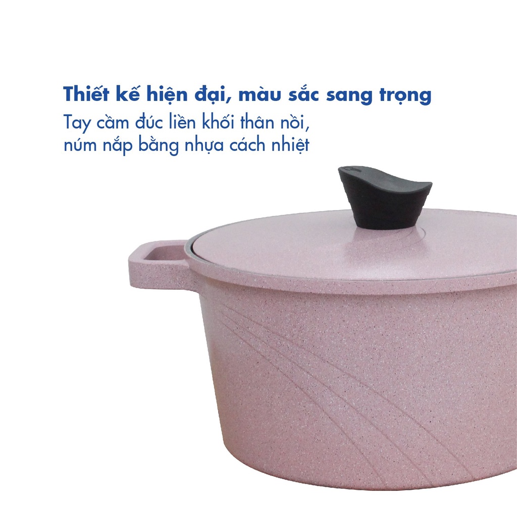 Nồi nấu Levante đáy từ Korea King KP-20LI / KP-24LI / KP-28LI