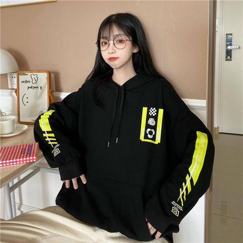 Áo Khoác Hoodie nữ unisex 🚚 FREESHIP 🚚 áo khoác nỉ mẫu in Caro chất nỉ dày dặn