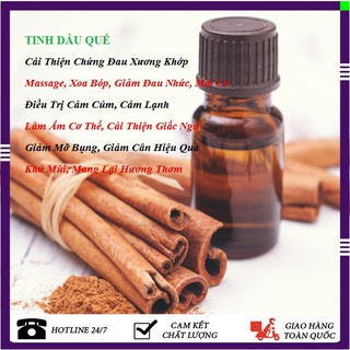 Tinh Dầu Quế Thiên Nhiên Nguyên Chất 10ml