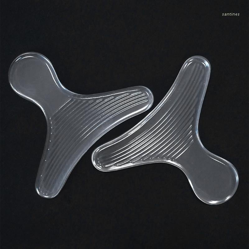 Miếng lót giày cao gót bằng gel silica trong suốt vô hình