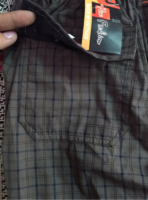 Quần sọt caro XO3,XO4,XO6,XO7 | BigBuy360 - bigbuy360.vn