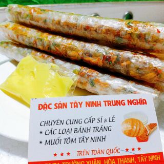 [ 6 cuốn ] Bánh Tráng Thập Cẩm Cuốn Bơ TRUNG NGHĨA
