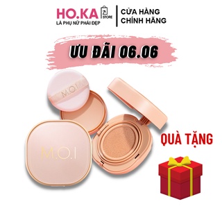 Phấn Nước Kiềm Dầu HOKA STORE M.O.I Cushion Chống Nắng Che Khuyết Điểm