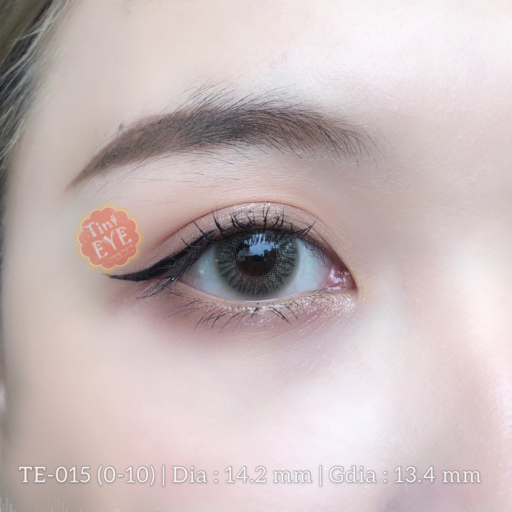 [Tặng Combo 175k] Kính Áp Tròng Tinteye Lens TE-015 Xám Tây Sáng