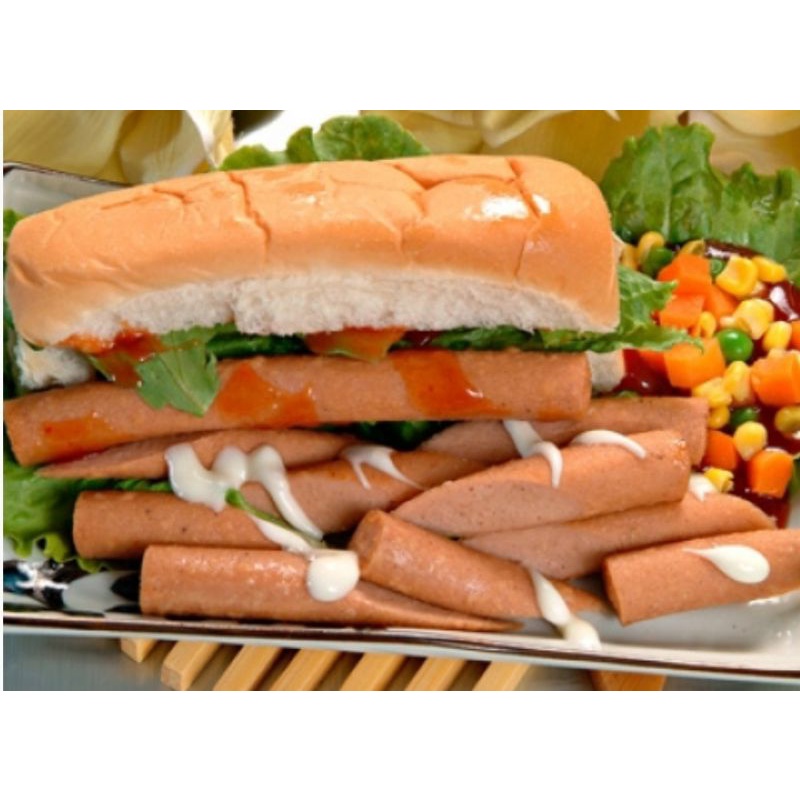🍀 Vegan - Xúc Xích Chay Thanh Dũng / Vegan Sausage 500gr  - giao hỏa tốc Hồ Chí Minh