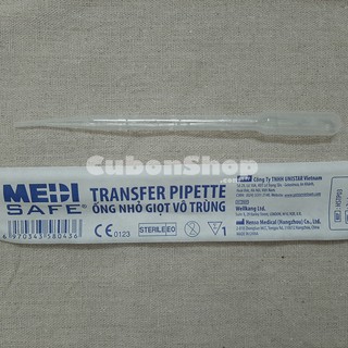 Combo 50 -100 Ống bón sữa nhỏ thuốc cho bé không chịu bú bình an toàn chống sặc Biologix - Pipette