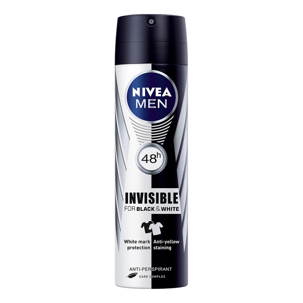 XỊT NGĂN MÙI NIVEA MEN GIẢM HÌNH THÀNH VỆT Ố VÀNG TRÊN ÁO