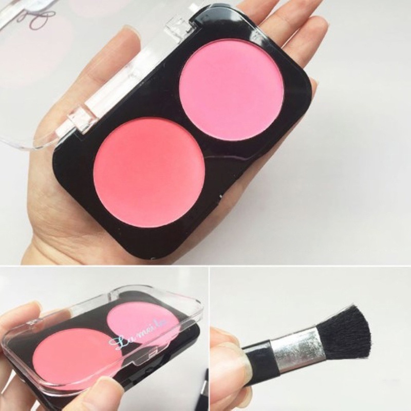 [Hàng mới về] Phấn Má Hồng Lâu Trôi Trang Điểm Tự Nhiên Làm Sáng Da Tiện Dụng