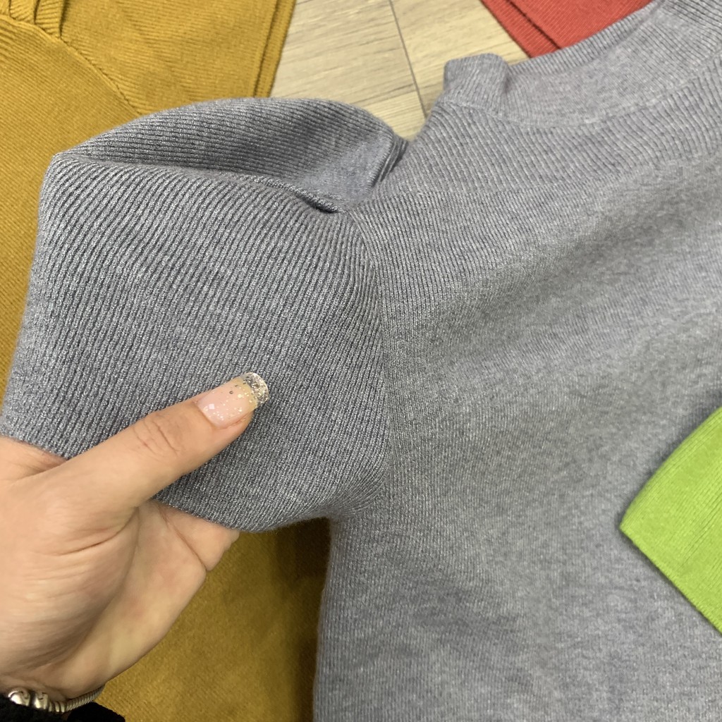 [Mã FAMAYWA giảm 10K đơn 50K] Áo len cộc tay bồng quảng châu | BigBuy360 - bigbuy360.vn