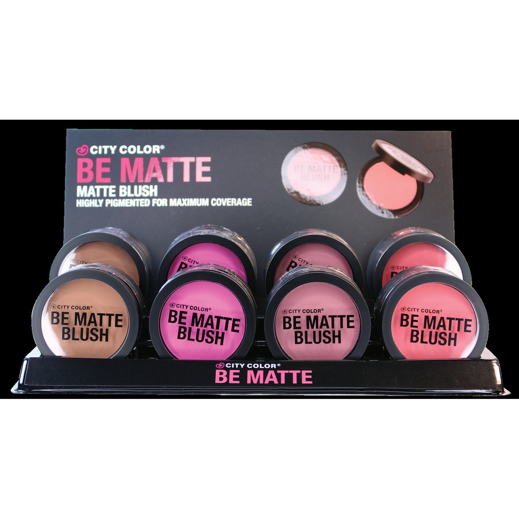 Phấn Má Hồng City Color Be Matte Blush 15G