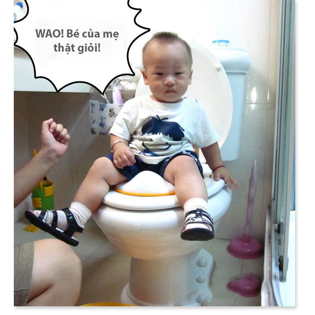 Lót bồn cầu cho bé Z012 - Màu ngẫu nhiên