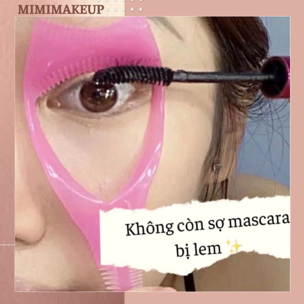 Dụng Cụ Hỗ Trợ Chuốt Mascara Chống Lem Mascara