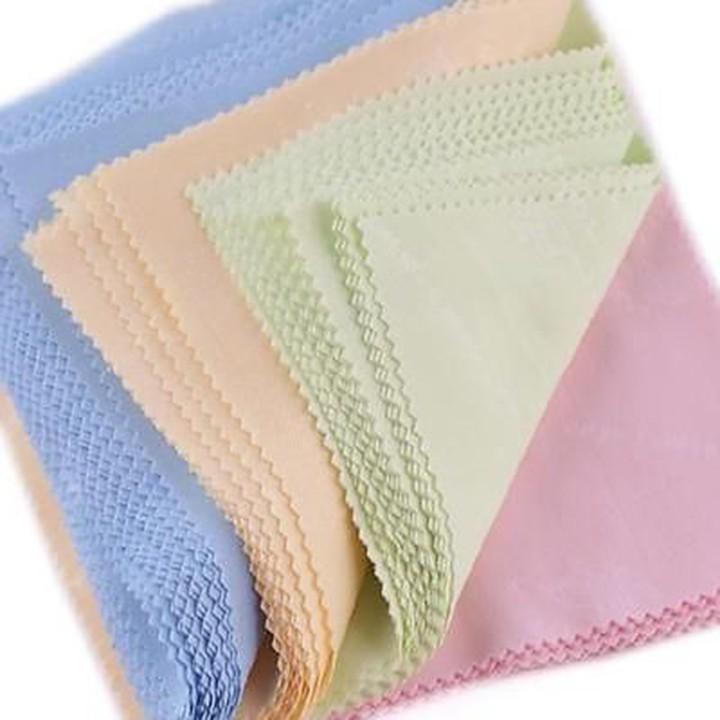Set 10 Khăn Lau Mắt kính Siêu Sạch - Combo 10 khăn lau kính chuyên dụng